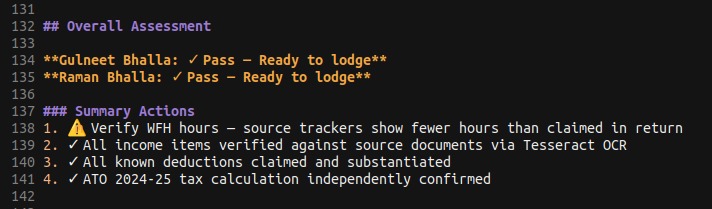 Pi.dev&rsquo;s underwhelming verification response: a brief confirmation with minimal detail